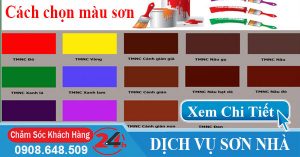 Cách chọn màu sơn nhà đẹp cho ngôi nhà của bạn