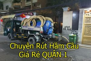 Rút hầm cầu quận 1