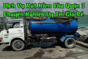 Rút hầm cầu quận 3