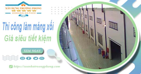 Thi công làm máng xối tôn, inox, nhựa tại Tây Ninh | Giảm 10%