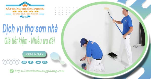 Báo giá chi phí dịch vụ thợ sơn nhà tại Củ Chi【Tiết kiệm 10%】