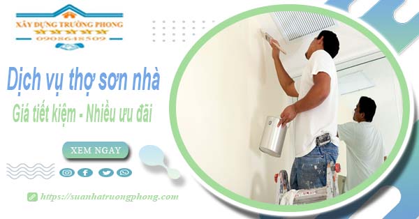 Báo giá chi phí dịch vụ thợ sơn nhà tại Tây Ninh tiết kiệm 10%