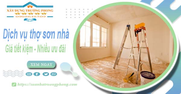 Báo giá chi phí dịch vụ thợ sơn nhà tại Vũng Tàu tiết kiệm 10%