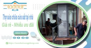 Báo giá thợ sửa chữa cửa sắt tại Bến Cát【Tiết kiệm 10%】