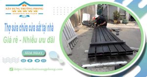Báo giá thợ sửa chữa cửa sắt tại Hà Nội【Tiết kiệm 10%】