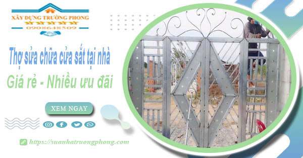 Báo giá thợ sửa chữa cửa sắt tại Tân Uyên【Tiết kiệm 10%】