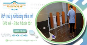 Dịch vụ xử lý mùi hôi cống nhà vệ sinh tại Vũng Tàu【BH 5 năm】