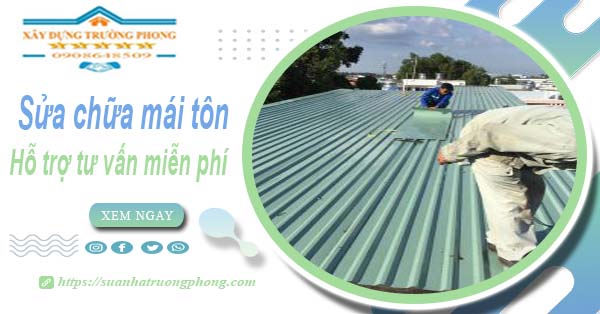 Hỗ trợ tư vấn báo giá sửa chữa mái tôn tại Long An【Miễn phí】