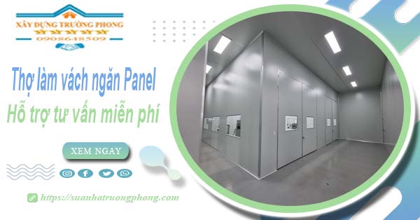 Thợ làm vách ngăn Panel tại Bà Rịa【Hỗ trợ tư vấn miễn phí】