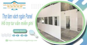 Thợ làm vách ngăn Panel tại Bến Cát【Hỗ trợ tư vấn miễn phí】