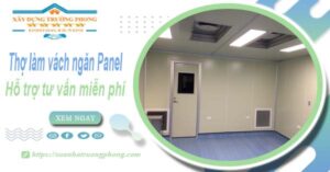 Thợ làm vách ngăn Panel tại Biên Hoà【Hỗ trợ tư vấn miễn phí】