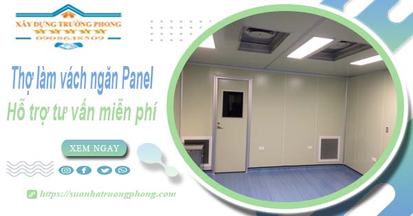 Thợ làm vách ngăn Panel tại Biên Hoà【Hỗ trợ tư vấn miễn phí】