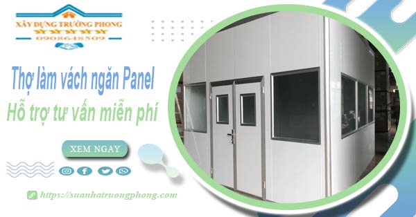 Thợ làm vách ngăn Panel tại Củ Chi【Hỗ trợ tư vấn miễn phí】