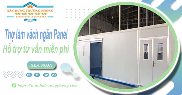 Thợ làm vách ngăn Panel tại Đồng Nai【Hỗ trợ tư vấn miễn phí】