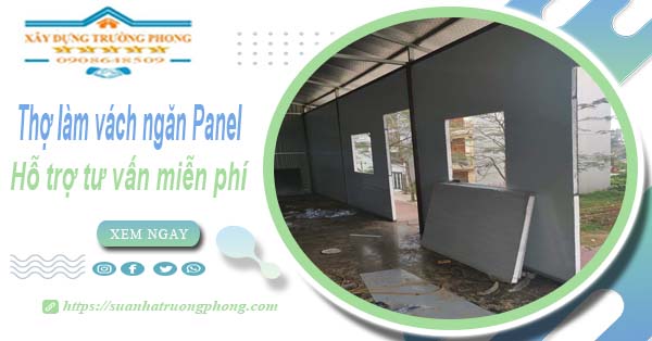 Thợ làm vách ngăn Panel tại Long Thành【Hỗ trợ tư vấn miễn phí】