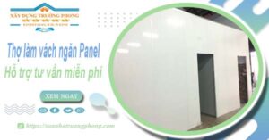Thợ làm vách ngăn Panel tại Nhà Bè【Hỗ trợ tư vấn miễn phí】
