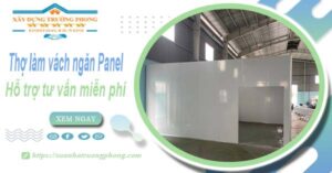 Thợ làm vách ngăn Panel tại Phú Nhuận【Hỗ trợ tư vấn miễn phí】