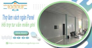 Thợ làm vách ngăn Panel tại Quận 4【Hỗ trợ tư vấn miễn phí】