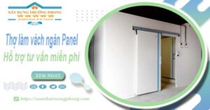 Thợ làm vách ngăn Panel tại Quận 7【Hỗ trợ tư vấn miễn phí】