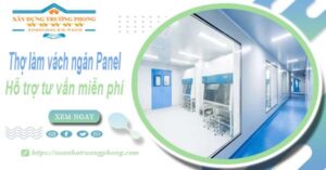 Thợ làm vách ngăn Panel tại Tân Phú【Hỗ trợ tư vấn miễn phí】