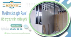 Thợ làm vách ngăn Panel tại Thủ Đức【Hỗ trợ tư vấn miễn phí】