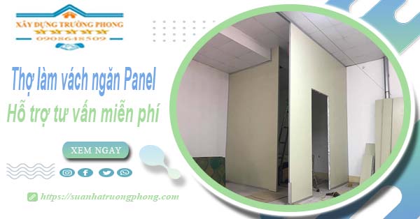 Thợ làm vách ngăn Panel tại Thuận An【Hỗ trợ tư vấn miễn phí】