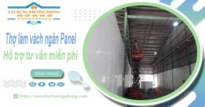 Thợ làm vách ngăn Panel tại TpHCM【Hỗ trợ tư vấn miễn phí】
