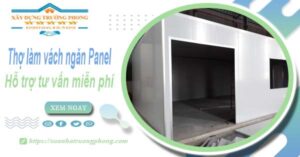 Thợ làm vách ngăn Panel tại Vũng Tàu【Hỗ trợ tư vấn miễn phí】