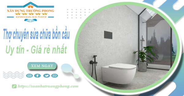 Thợ chuyên nhận sửa chữa bồn cầu tại Vũng Tàu【Chỉ từ 199k】